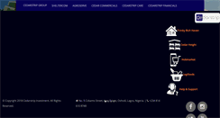 Desktop Screenshot of cedarstripinvestment.com